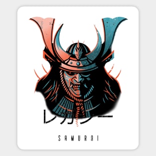 Cool Samurai Warrior helmet Magnet